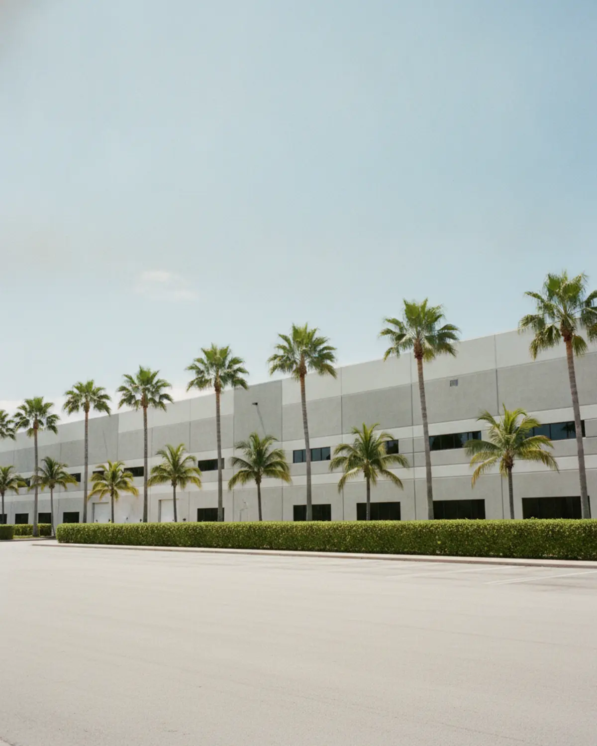 A commercial property landscape maintained by GRC Services
